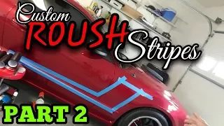 Part 2 Emblem removal |Custom Roush stripe install