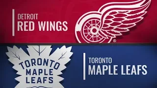 Red Wings vs Maple Leafs   Dec 6,  2018