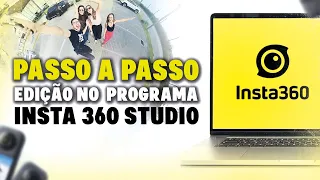 PASSO A PASSO I Como editar video pelo SOFTWARE DO INSTA360