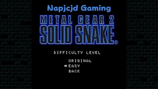 Metal Gear 2: Solid Snake Part 1