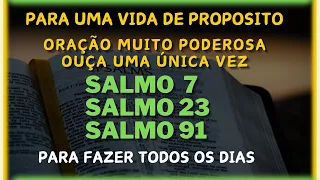 3 SALMOS MAIS PODEROSOS DA BIBLIA! FAÇA A ORAÇÃO DIARIAMENTE.