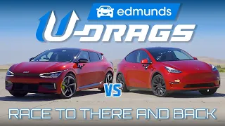 U-DRAG: Kia EV6 GT vs. Tesla Model Y Performance