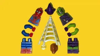 LEGO Spider-Man & Green Goblin Classic | Unofficial Minifigure | Marvel The Animated Series