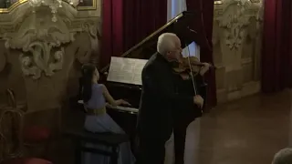 09.10.18 V. Spivakov & A. Dovgan' at Ca’ Dauphine auditorium of Ca’ Foscari University of Venice