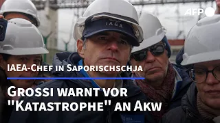 IAEA-Chef Grossi warnt in Saporischschja vor "Katastrophe" | AFP