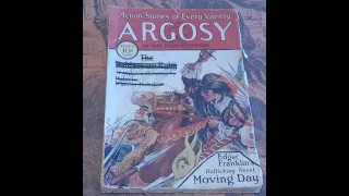 4 ARGOSY PULPS POOR CONDITION