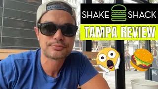 NEW Shake Shack in Tampa FL - Food Review #tampafoodreview