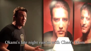 Chael Sonnen tells Dana White about Yushin Okami's late night run-in with Chael's Mom