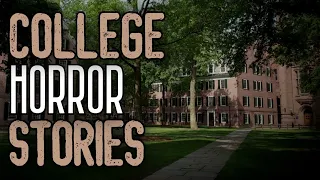 4 TRUE CREEPY COLLEGE HORROR STORIES (campfire sounds) - True Scary Stories