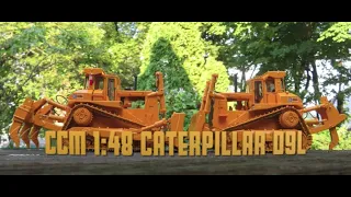 CCM 1:48 Caterpillar D9L Track-Type-Tractor Review