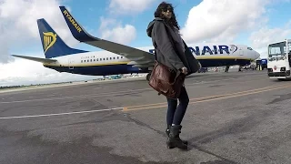 FLYING TO DUBLIN, IRELAND: Our first ever travel video