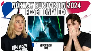 Norway | Eurovision 2024 Reaction | Gåte - Ulveham | Eurovision Hub