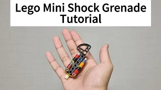 Lego Mine shock Grenade Tutorial.레고 미니충격 수류탄 만드는법#레고 #레고총 #총