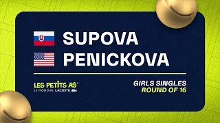 Les Petits As 2023 | Girls Singles Round of 16 | Kali Supova vs Kristina Penickova