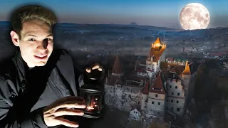 Inside DRACULA'S CASTLE at Night! - Transylvania, Romania!