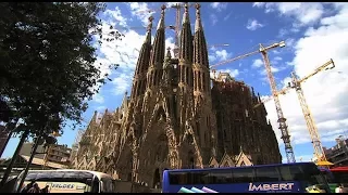 La Sagrada Familia de Gaudí, uno de los símbolos de Barcelona y de la Iglesia católica