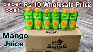 paper boat Rs 10 Mango Juice Wholesale Price #paperboat
