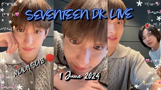 MULTI SUB] SEVENTEEN DK LIVE🖤01.06.24 #seventeendk #vlive #engsub #multisub#leeseokmin #dokyeom #세븐틴