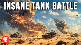 INSANE TANK BATTLE! | US Forces Gameplay | 4vs4 Multiplayer | Company of Heroes 3 | COH3