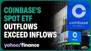 Coinbase's spot bitcoin ETF volumes drag on rising outflows
