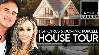 Inside Tish Cyrus & Dominic Purcell's Love Story | Tish's Los Angeles and Nashville Mansions