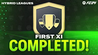 First XI SBC Completed | Hybrid Leagues | Tips & Cheap Method | EAFC 24