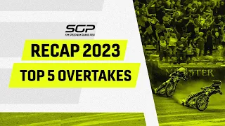 Top Overtakes 2023 | FIM Speedway Grand Prix