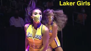 Laker Girls (Los Angeles Lakers Dancers) - NBA Dancers - 6/3/2021 4th QTR dance performance