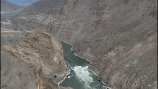 The rockslide that blocked salmon migration in the Fraser River, British Columbia