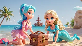 Barbie & Mermaid Beachside magic Episode-(treasure in the world)