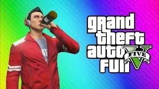GTA 5 Online Funny Moments - Drinking Game, Liquor Hole, Glitchy Plane, Can You Please MOVE!