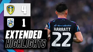 EXTENDED HIGHLIGHTS | Leeds United 4-1 Huddersfield Town