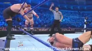 Big Show & Randy Orton & Sheamus vs. Cody Rhodes & Daniel Bryan & Mark Henry - 20.04.2012