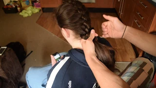 5 Strand French Braid Tutorial With Questionable Audio And Oh Dear These Auto Generated Subtitles...