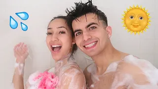 OUR MORNING ROUTINE AS A COUPLE!!