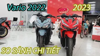 So Sánh Chi Tiết VARIO 125 2022 và VARIO 125 2023 Có gì khác biệt | Tân Thạch Vlogs