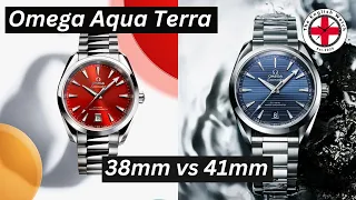 Omega Aqua Terra 38mm vs 41mm | Which is best for you