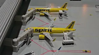 1:400 model airport update May 2024 (KESW) fictional airport