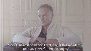 Sting Discusses DUETS - Whenever I Say Your Name with Mary J. Blige