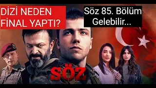 SÖZ 84. FİNAL BÖLÜMÜNDE BÜYÜK SÜRPRİZ! Söz 85. Bölüm gelebilir...