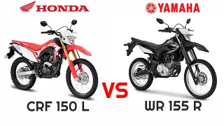 Honda Crf 150 L VS Yamaha WR 155 R _Detailed Comparison_Mileage_Top Speed_Price_BIKE INFORMER