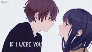 「Nightcore」→ if i were you (blackbear/lyrics)