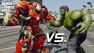 GTA 5 - Hulk vs Hulkbuster | Avengers Age of Ultron Battle !