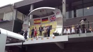 F1 Spa 2013 - Podium