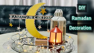 Beautiful DIY Ramadan Decoration🌙⭐️| Pre Ramadan Preparations😍|#ramadan #shorts #viralshorts #eid