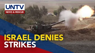 Israeli military, itinanggi na kagagawan nila ang pambobomba sa isang kampo sa Rafah