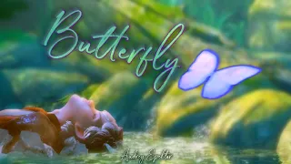 Butterfly [ for @-sugarush ] - Merida and Jack Frost