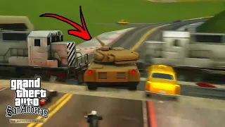 I Find Crazy Train In GTA San Andreas Definitive Edition!