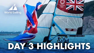 Day 3 Sailing Highlights | Tokyo 2020