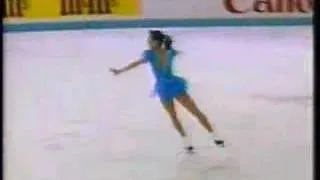 Laetitia Hubert 1992 World Championships long program